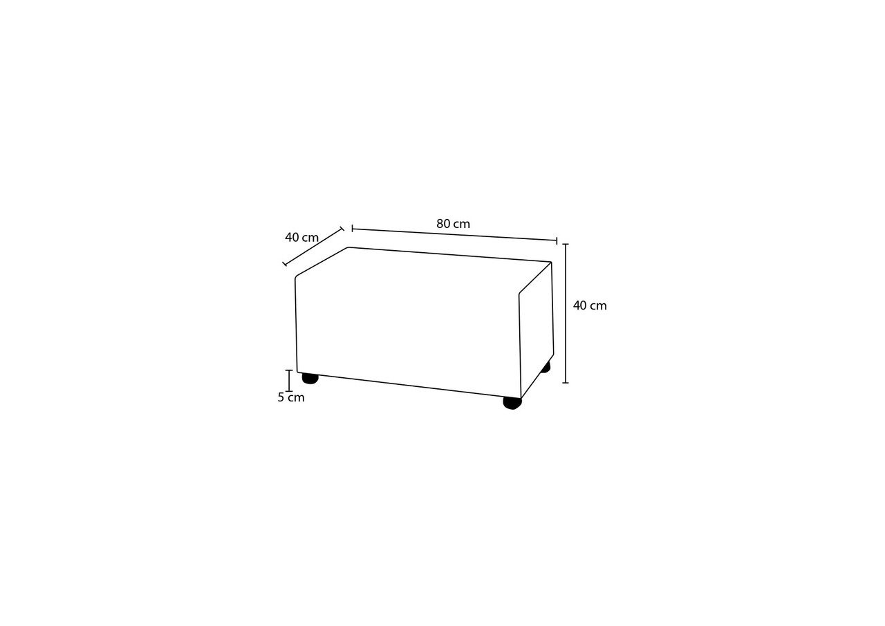 1784545631_kdRX51VrlV_143.2 Taburetas „Octavia" – Antracitas/Varis | 80 x 40 cm