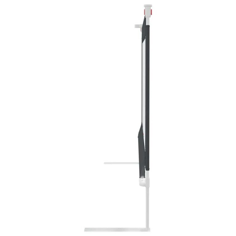 Lovos apsauginė tvorelė – 200×25 cm, tamsiai pilka spalva – nuotrauka 4 Lovos apsauginė tvorelė – 200×25 cm, tamsiai pilka spalva – produkto nuotrauka 4