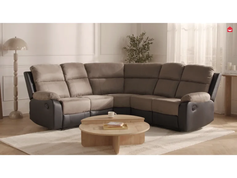 Kampinė sofa TOLZANO – pilka, juoda spalva – nuotrauka 9 Kampinė sofa TOLZANO – pilka, juoda spalva – produkto nuotrauka 9