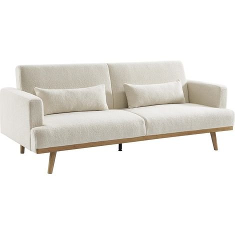 Išskleidžiama sofa ESME – balta spalva