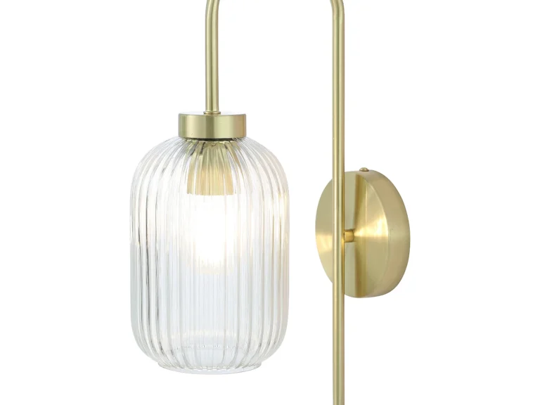 Sieninis šviestuvas LOUXOR – 41 cm, Doré spalva – nuotrauka 4 Sieninis šviestuvas LOUXOR – 41 cm, Doré spalva – produkto nuotrauka 4