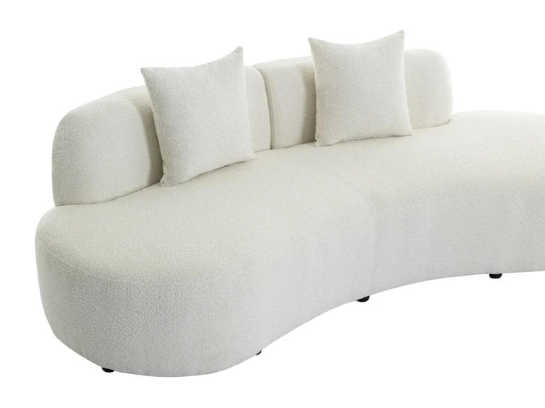 Sofa BASILIANA – balta spalva – produkto nuotrauka 4