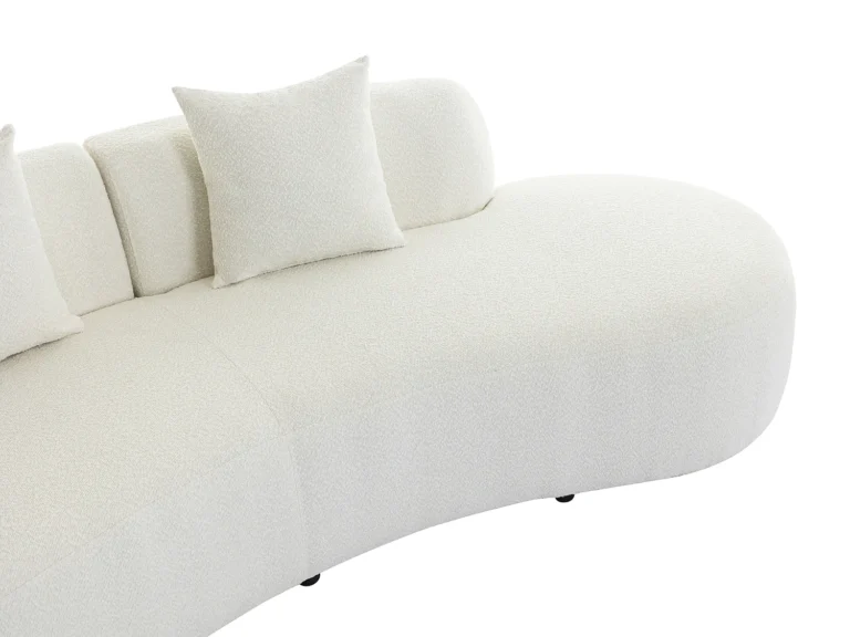 Sofa BASILIANA – balta spalva – produkto nuotrauka 5
