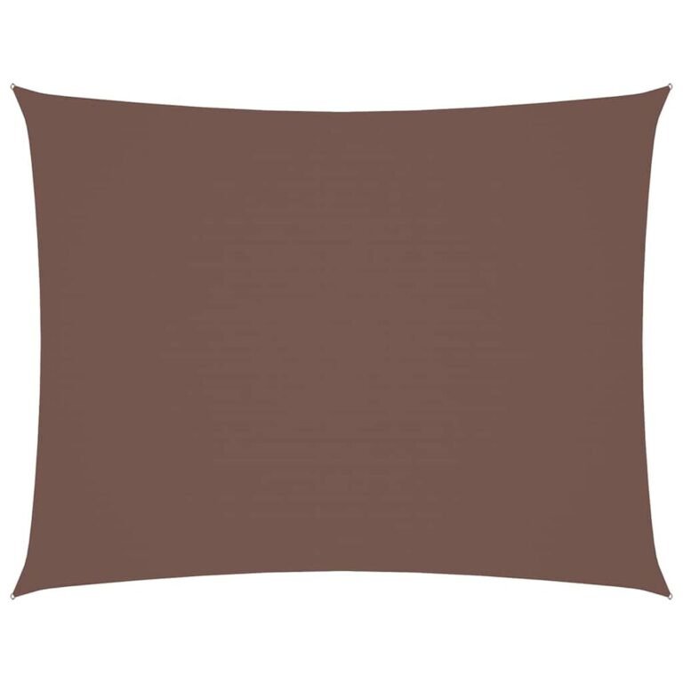 Pavėsio burė – 4×6 m, ruda spalva