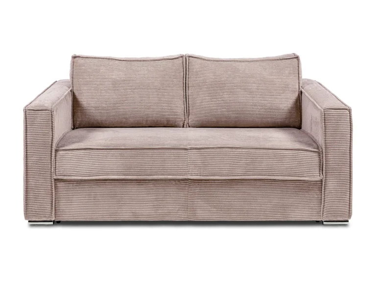 Išskleidžiama sofa LORETO – rožinė spalva – produkto nuotrauka 2