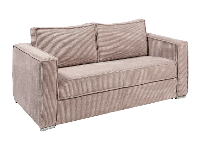 Išskleidžiama sofa LORETO – rožinė spalva – produkto nuotrauka 3