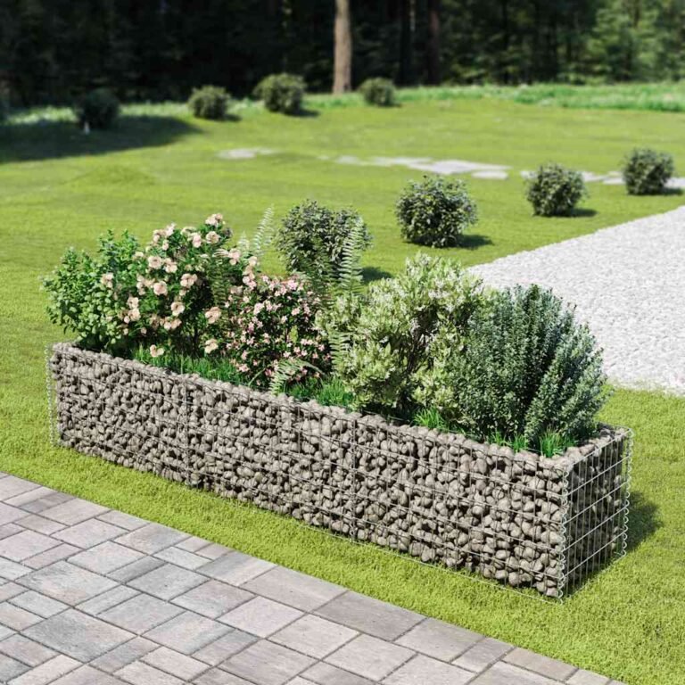 Gabioninė pakelta lysvė – 270×50×50 cm Gabioninė pakelta lysvė – 270×50×50 cm