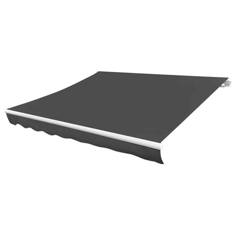 Markizės pakaitinis audinys – 450×300 cm, antracito spalva – nuotrauka 3 Markizės pakaitinis audinys – 450×300 cm, antracito spalva – produkto nuotrauka 3