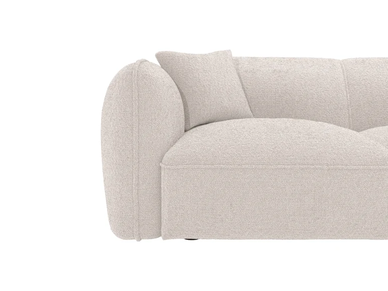 Kampinė sofa CAMILIO – smėlio spalva – produkto nuotrauka 4