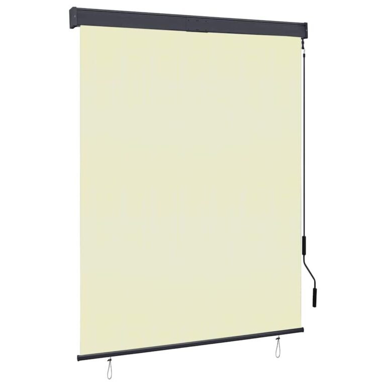 Lauko roletas – 140×250 cm, kreminė spalva Lauko roletas – 140×250 cm, kreminė spalva