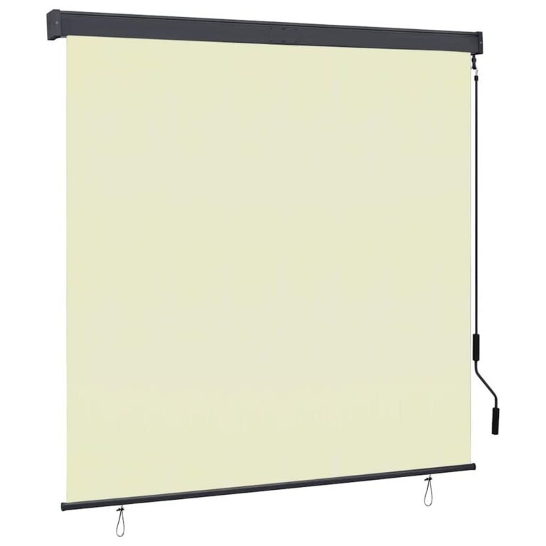Lauko roletas – 160×250 cm, kreminė spalva