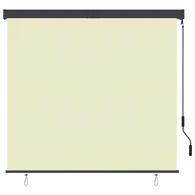Lauko roletas – 160×250 cm, kreminė spalva – nuotrauka 2 Lauko roletas – 160×250 cm, kreminė spalva – produkto nuotrauka 2