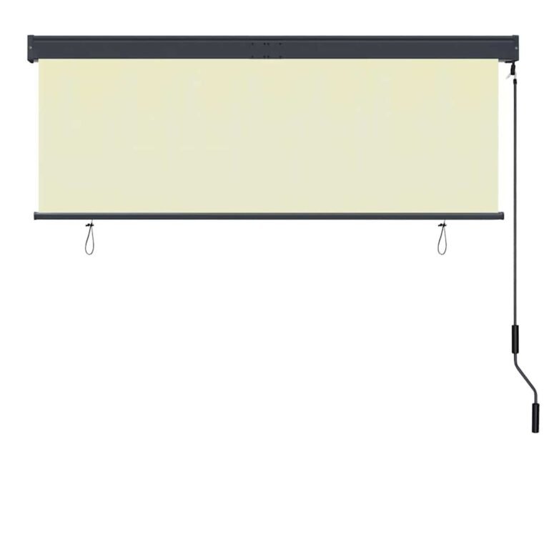 Lauko roletas – 160×250 cm, kreminė spalva – nuotrauka 4 Lauko roletas – 160×250 cm, kreminė spalva – produkto nuotrauka 4