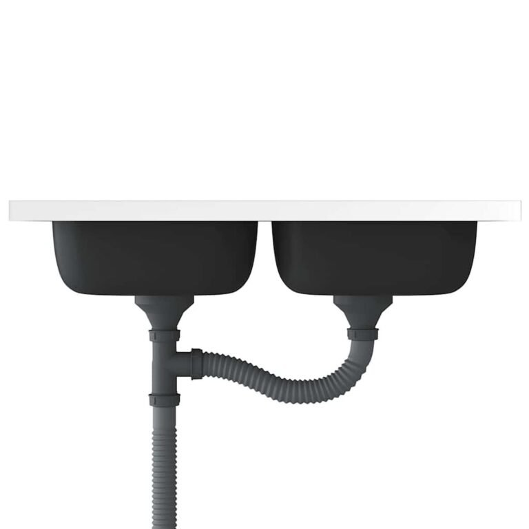 Virtuvės plautuvė – 800×600×155 mm, sidabro spalva – produkto nuotrauka 5