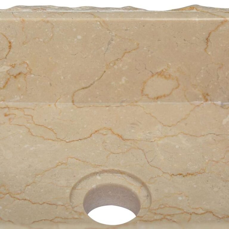 Praustuvas – 30×30×13 cm, kreminė spalva – produkto nuotrauka 7