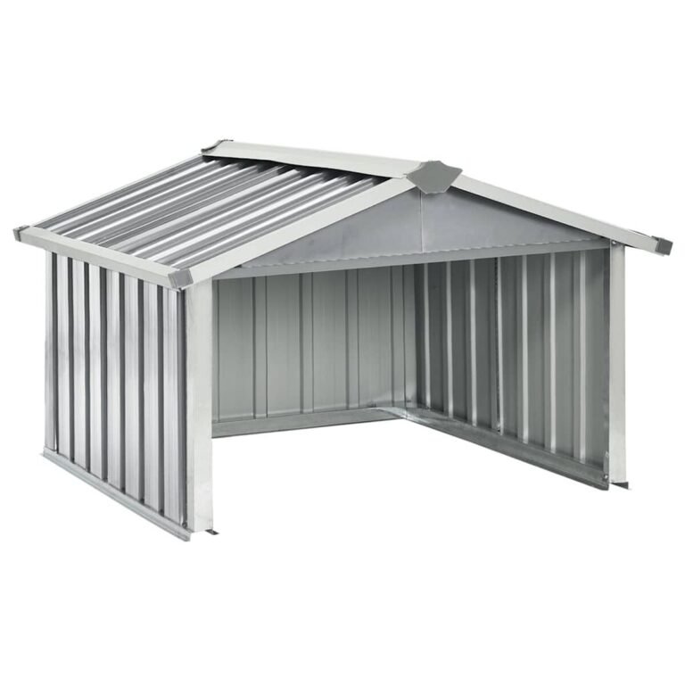 Sodo namelis – 92×97×63 cm, pilka spalva Sodo namelis – 92×97×63 cm, pilka spalva