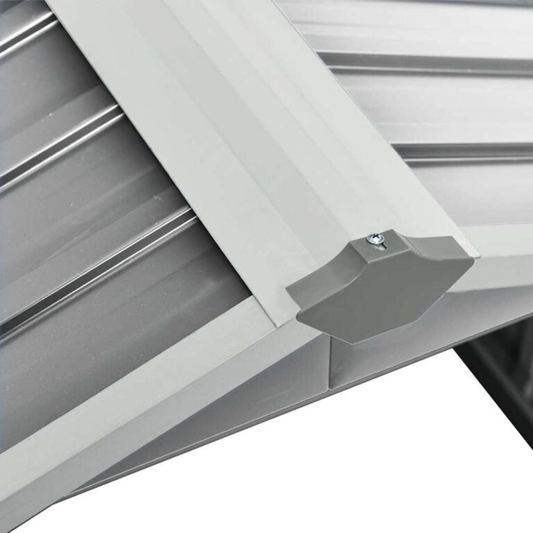 Sodo namelis – 92×97×63 cm, pilka spalva – nuotrauka 7 Sodo namelis – 92×97×63 cm, pilka spalva – produkto nuotrauka 7
