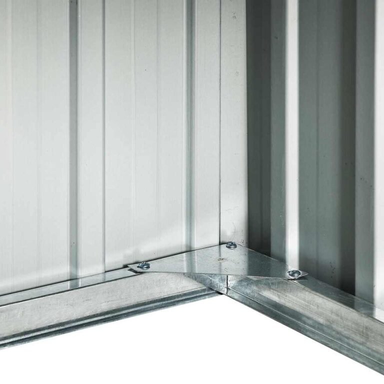 Sodo namelis – 92×97×63 cm, pilka spalva – nuotrauka 8 Sodo namelis – 92×97×63 cm, pilka spalva – produkto nuotrauka 8