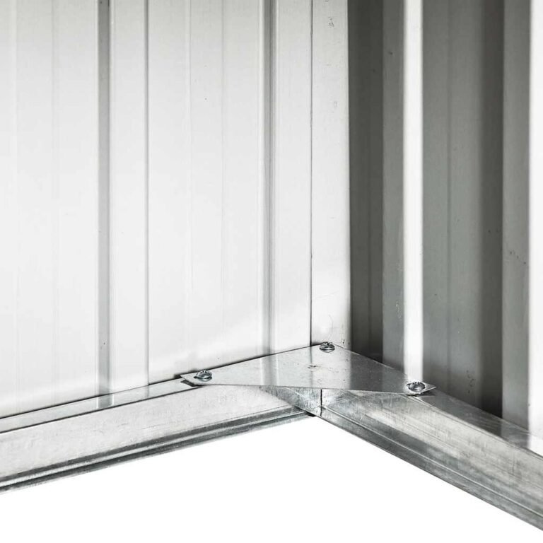 Sodo namelis – 92×97×63 cm, ruda spalva – produkto nuotrauka 8