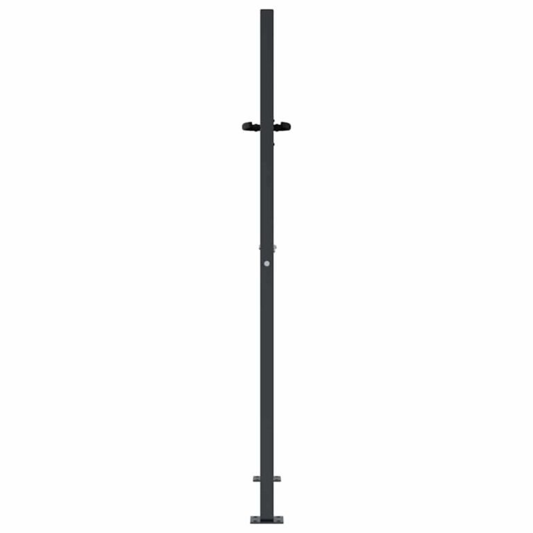 Vartai – 100×125 cm, antracito spalva – produkto nuotrauka 5