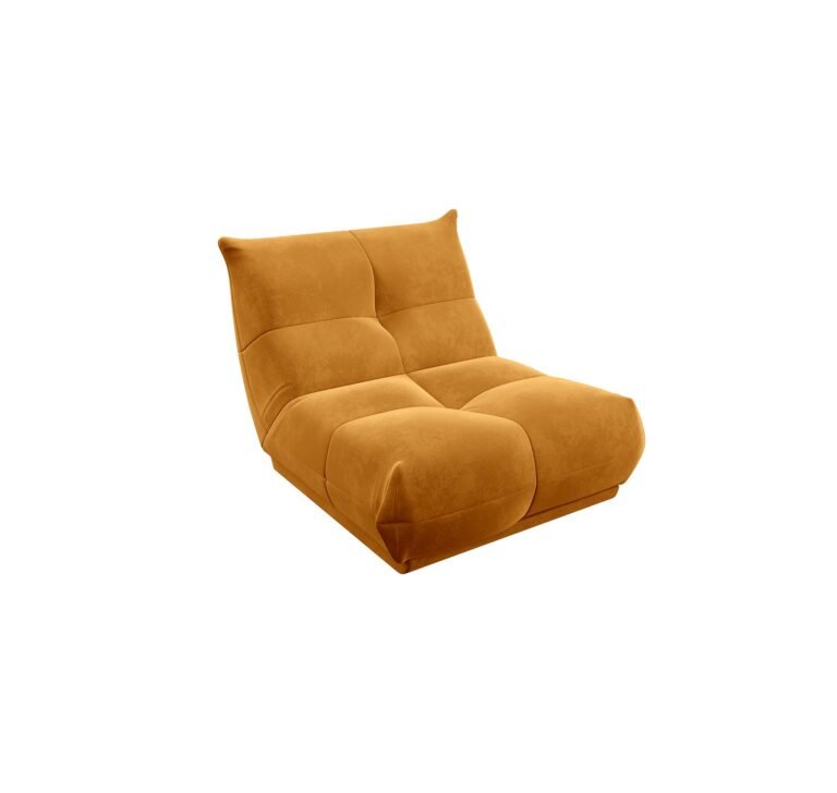 Fotelis COZY – garstyčių spalva