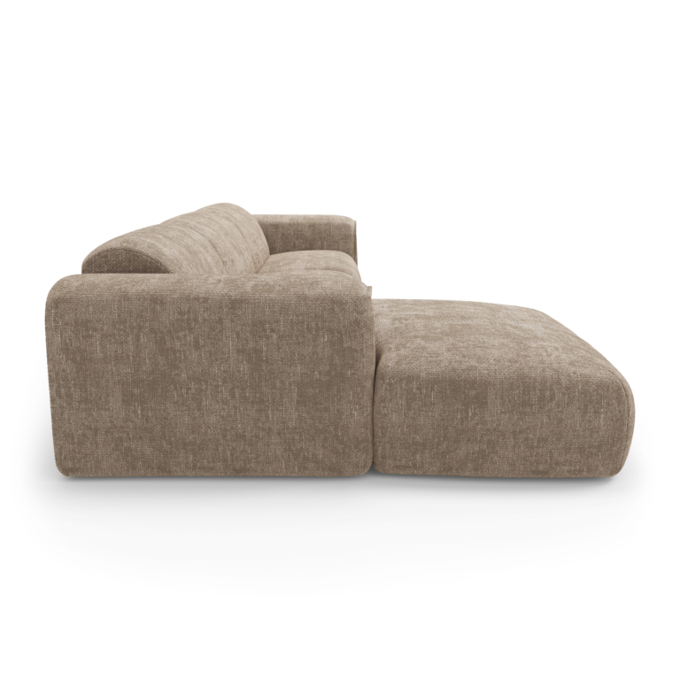 Kampinė sofa NOVA – smėlio spalva – produkto nuotrauka 6