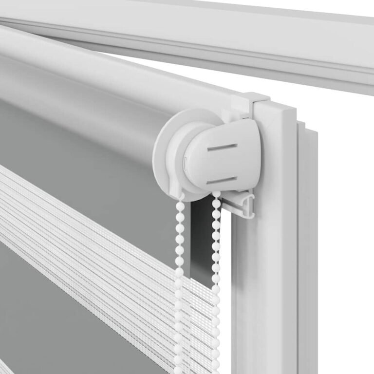 Diena-naktis roletas – 140,9×175 cm, pilka spalva – produkto nuotrauka 8