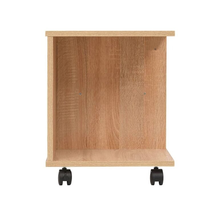 vidaXL Lentyna su ratukais, 50x35x42cm, ąžuolas – produkto nuotrauka 4
