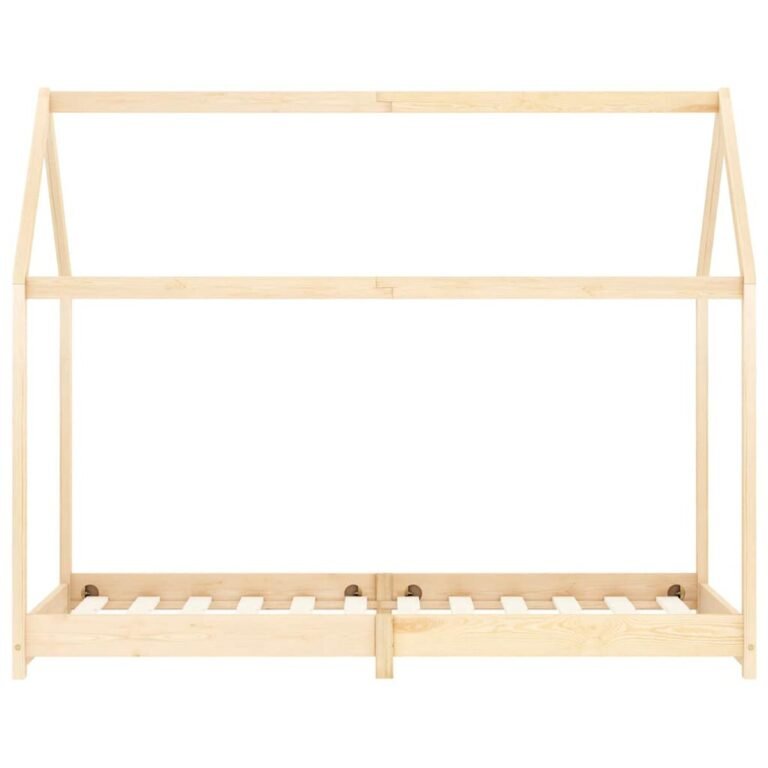 vidaXL Vaikiškos lovos rėmas, 90x200cm, pušies medienos masyvas – produkto nuotrauka 3