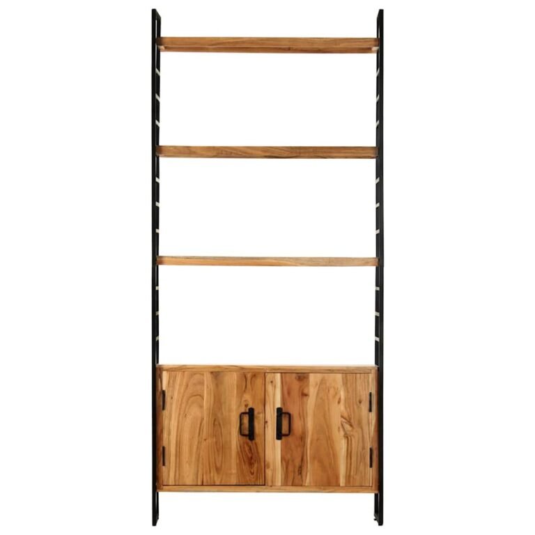 Knygų lentyna – 80×30×180 cm – produkto nuotrauka 2