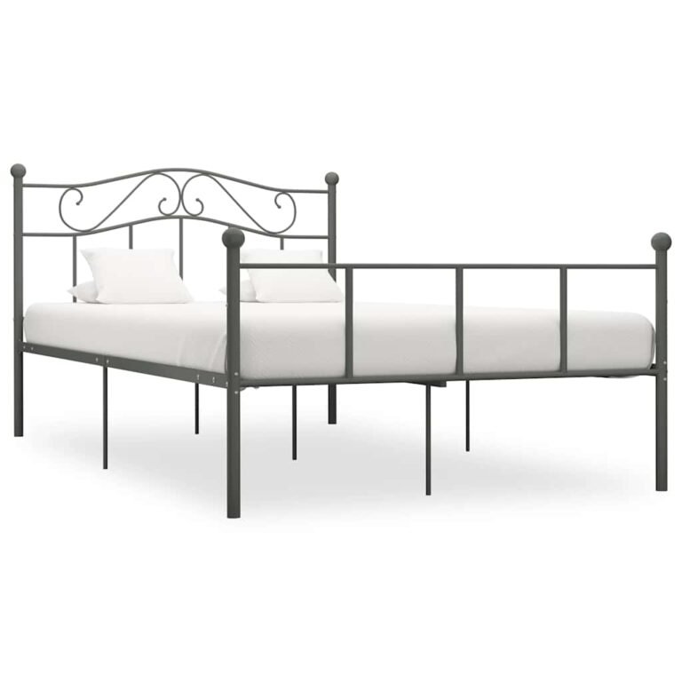 Lovos rėmas – 160×200 cm, pilka spalva