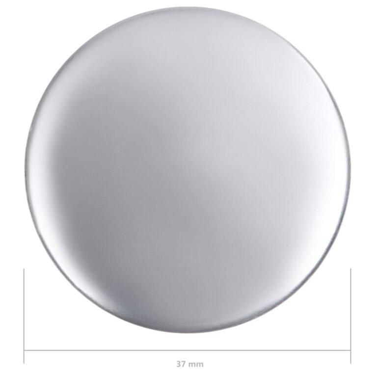 vidaXL Ženkliukų nugarėlės, 500vnt., 37mm – produkto nuotrauka 5