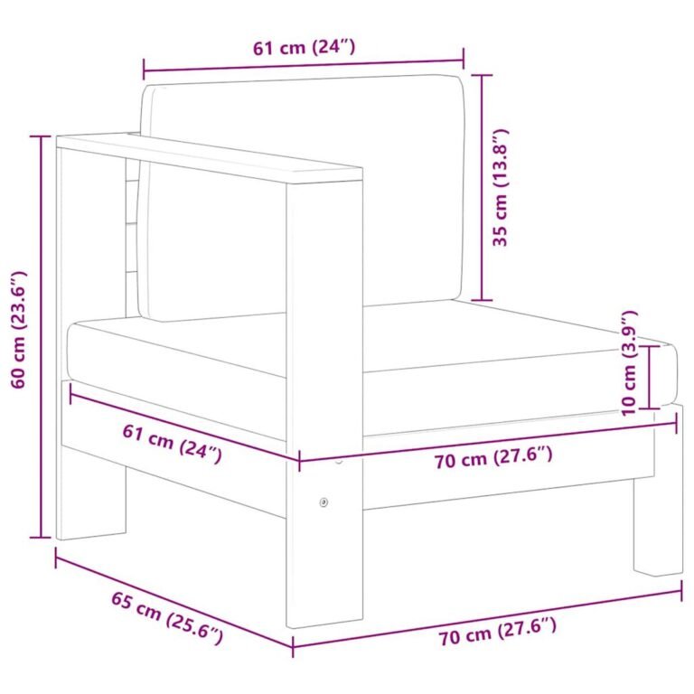 Sofa – balta spalva – produkto nuotrauka 6
