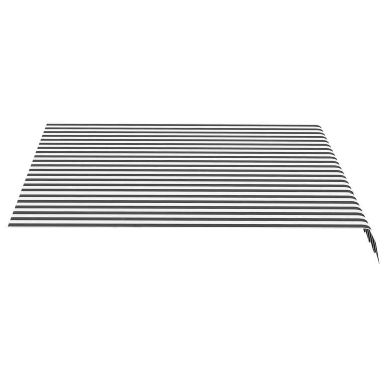 Markizės pakaitinis audinys – 300×250 cm, antracito spalva – produkto nuotrauka 3