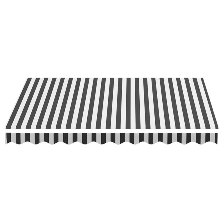 Markizės pakaitinis audinys – 300×250 cm, antracito spalva – produkto nuotrauka 4