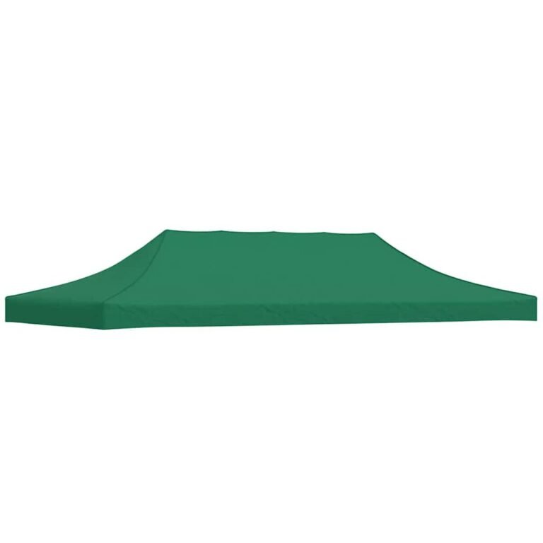 Pavėsinė-palapinė – 6×3 m, žalia spalva