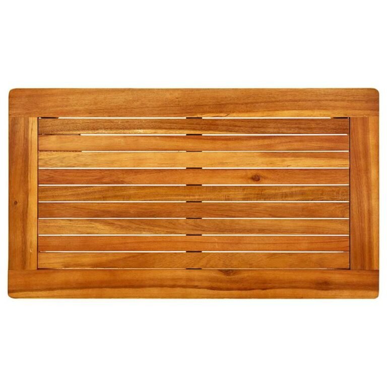 vidaXL Sodo kavos staliukas, 70x40x36cm, akacijos medienos masyvas – produkto nuotrauka 4