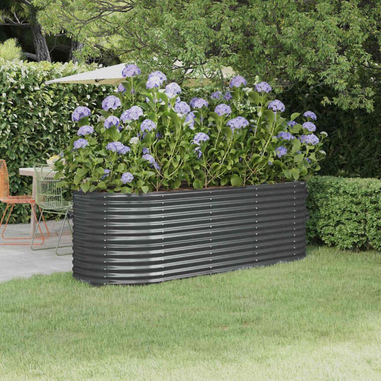 Pakelta lysvė – 224×80×68 cm, antracito spalva – produkto nuotrauka 2