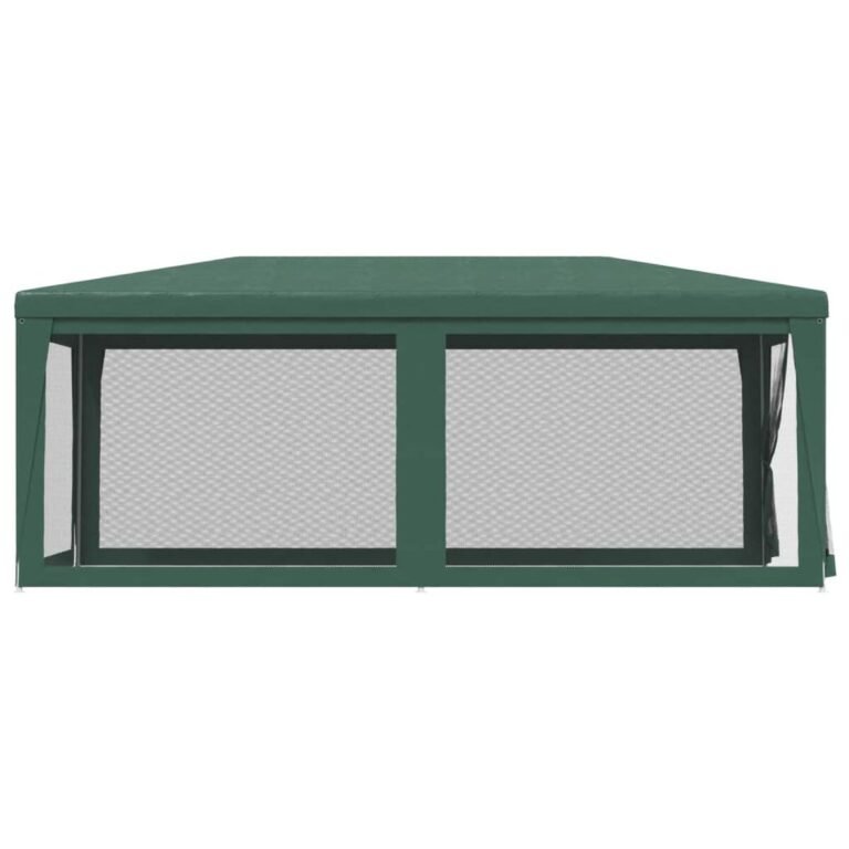 Pavėsinė-palapinė HDPE – 3×6 m, žalia spalva – produkto nuotrauka 4
