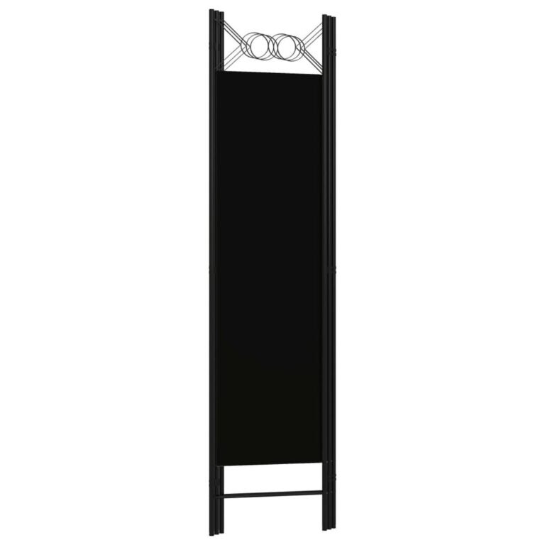 Kambario pertvara – 120×180 cm, juoda spalva – produkto nuotrauka 4