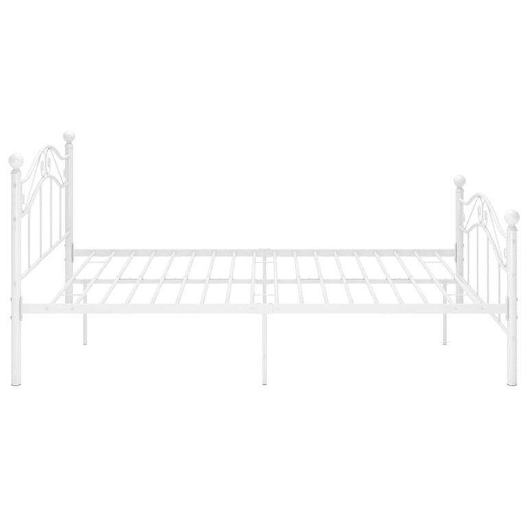 Lovos rėmas – 120×200 cm, balta spalva – produkto nuotrauka 4