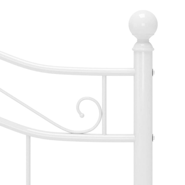 Lovos rėmas – 120×200 cm, balta spalva – produkto nuotrauka 6