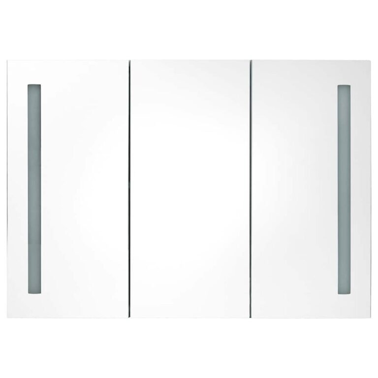 Veidrodis – 89×14×62 cm, balta spalva – produkto nuotrauka 3
