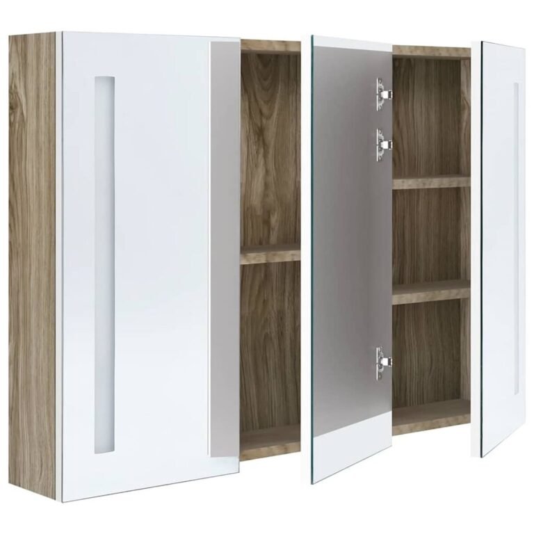 Veidrodis – 89×14×62 cm, balta spalva – produkto nuotrauka 5