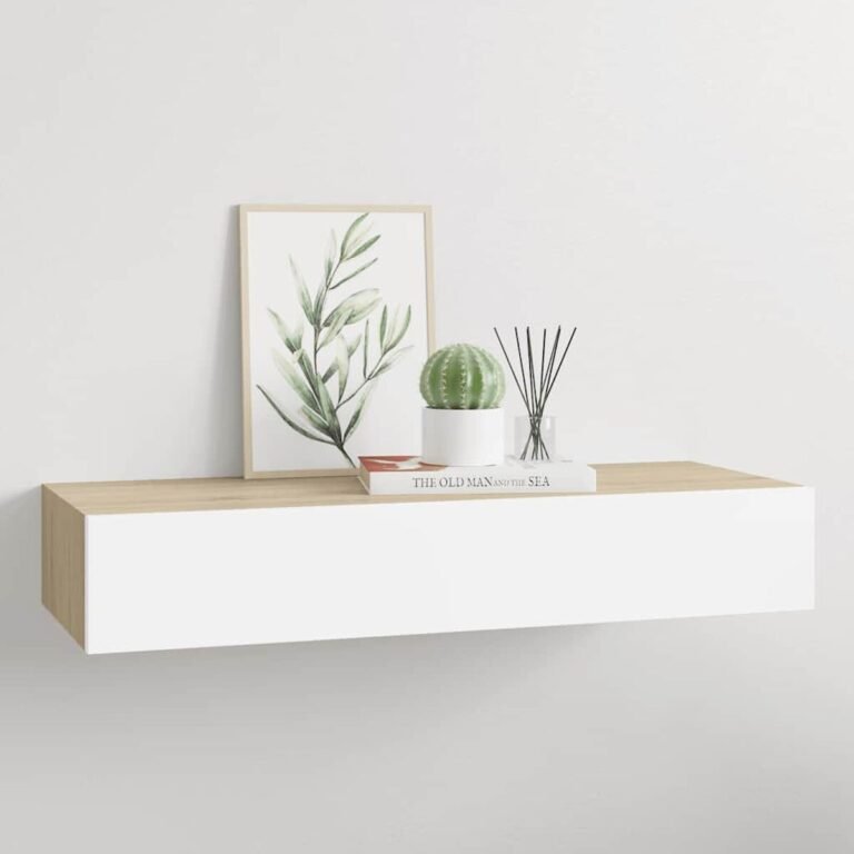 Lentyna – 60×23,5×10cm, balta spalva – produkto nuotrauka 2
