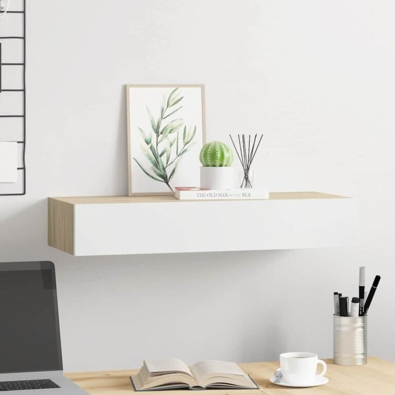 Lentyna – 60×23,5×10cm, balta spalva – produkto nuotrauka 3