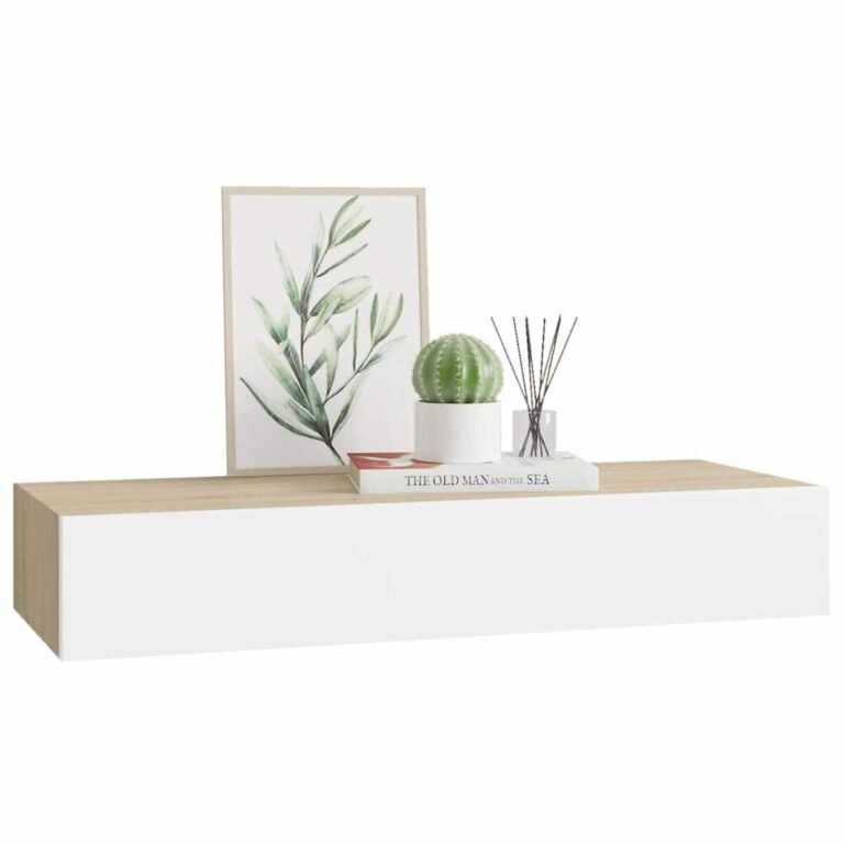 Lentyna – 60×23,5×10cm, balta spalva – produkto nuotrauka 4