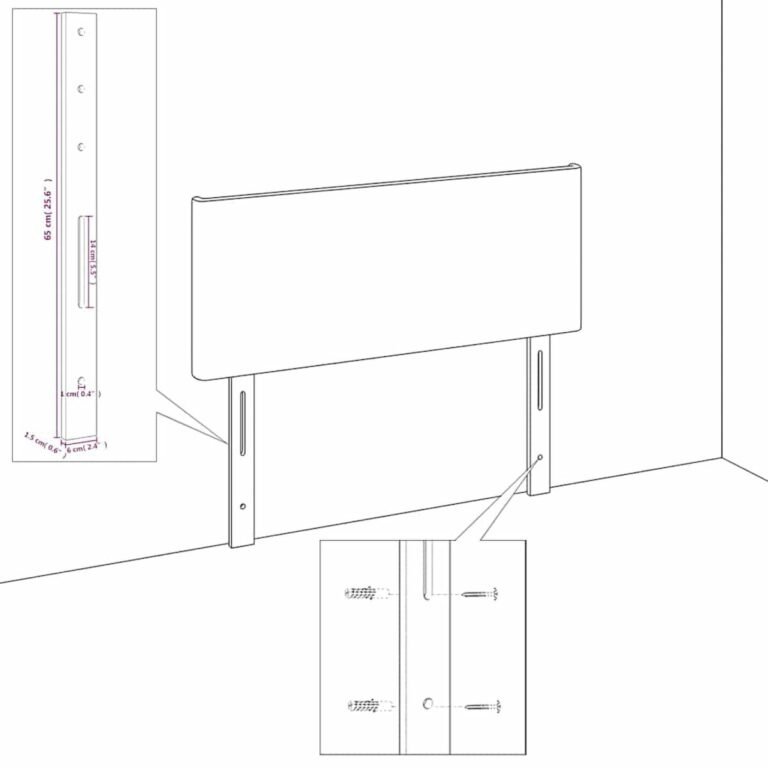 vidaXL Galvūgaliai, tamsiai žali, 200x5x78/88 cm, aksominiai – produkto nuotrauka 5
