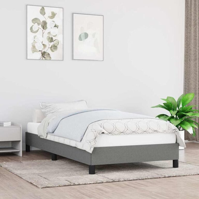 Lovos rėmas – 90×200 cm, tamsiai pilka spalva – produkto nuotrauka 2