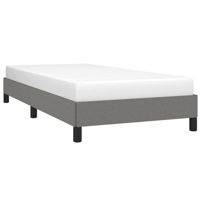 Lovos rėmas – 90×200 cm, tamsiai pilka spalva – produkto nuotrauka 3
